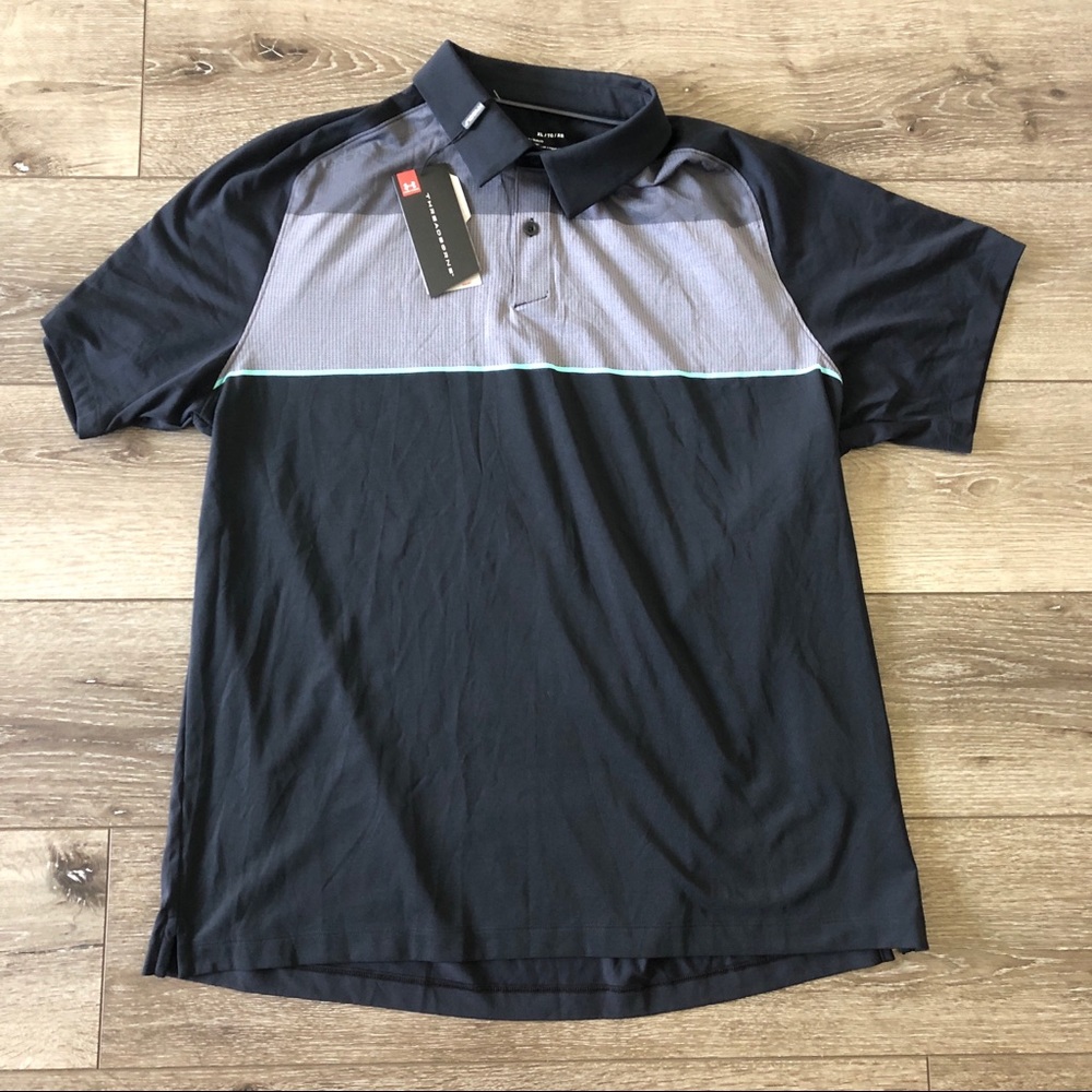 Under Armour UA Threadborne Golf Polo Shirt XL